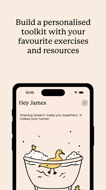 Build a personalised toolkit with your favourite exercises