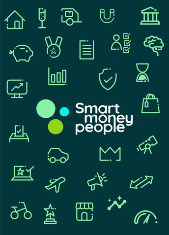 Smart Money People Icons related to insurance, banking and credit
