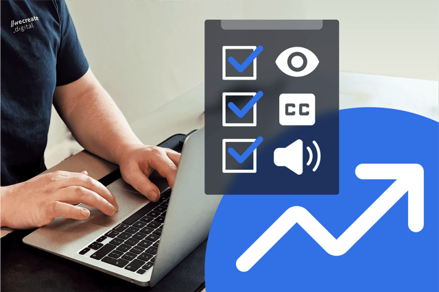 Accessibility checklist used to improve marketing