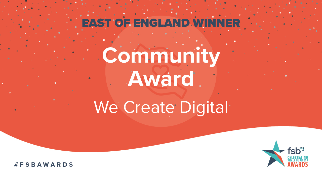 We won an FSB Community award!