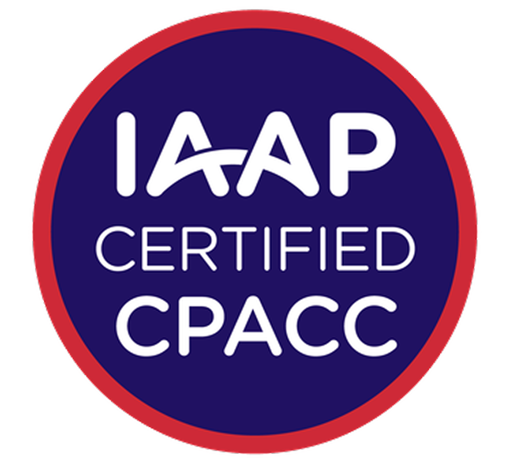 IAAP Certified CPACC badge